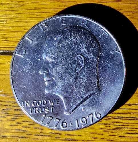 1776-1976 (D) アイゼンハワー リバティベルムーン 1ドル 米国建国200周年記念硬貨