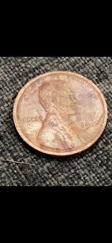 1917年リンカーン小麦セント、エラーあり、ダブルダイ（DD0とDDR）、リバティでダブル