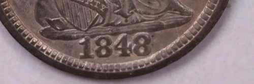 1848年8月7日、自由の女神像半ダイム硬貨、オーストラリアコイン、ストアセール番号18890|WORLD RESOURCE【QUEEN店】