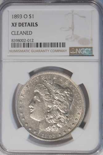 1893 O モルガンドル NGC XF 詳細 ~
