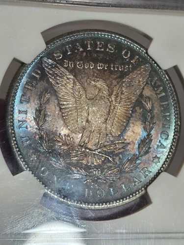 1882 CC $1 モルガン NGC MS65 トーン