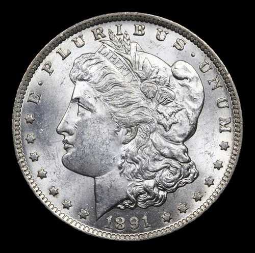 キー日付 1891-CC 1ドル銀モルガンドル MS 61 ANACS # 7469576 + ボーナス｜WORLD RESOURCE【QUEEN店】