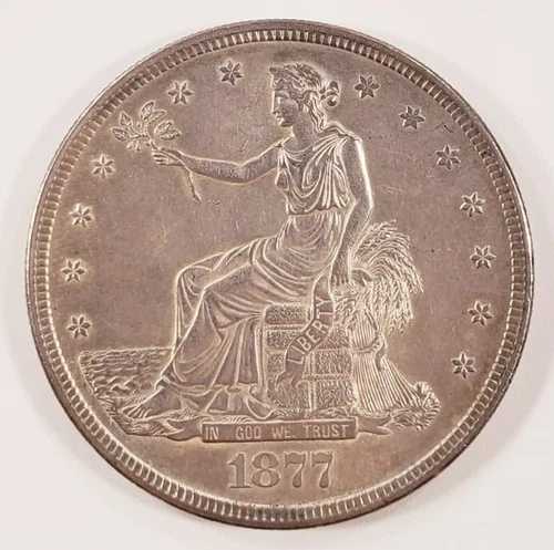 1877-S 1ドル貿易ドル、オーストラリアの状態良好、外観良好、多少の色あせあり｜WORLD RESOURCE【QUEEN店】