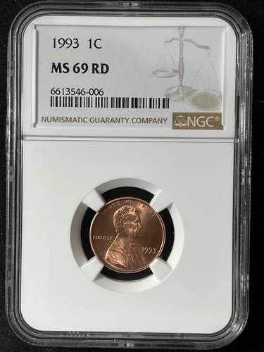 1993 1C RD リンカーン記念館 1セント NGC MS69RD 6613546-006