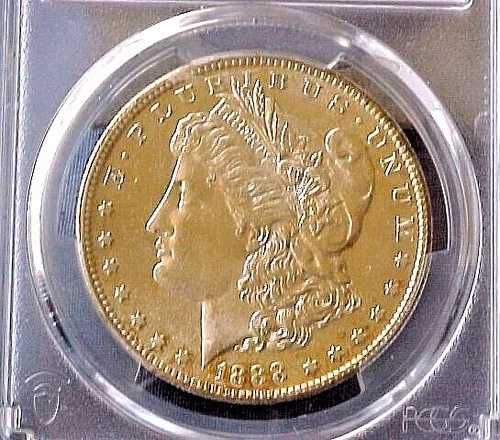 PCGS MS63 1888-S アメリカ合衆国 モルガン・サンフランシスコ造幣局 銀貨