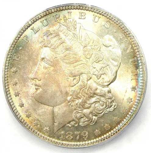 1879年 モルガン銀貨 $1 1879-P - ICG MS66 - MS66の希少品 - 価値$1,500|WORLD RESOURCE【QUEEN店】