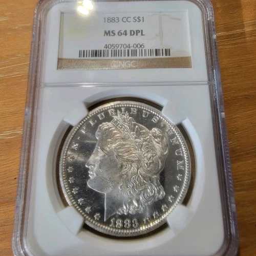 1883 CC モルガン銀貨 MS 64 DPL ディープミラー NGC 185,900円