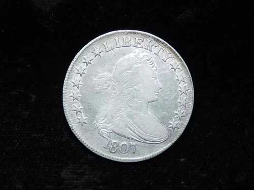 1807年 50セント ドレープ バスト シルバー ハーフ ドル