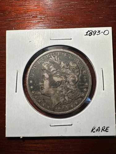 1893-O モルガン シルバー ダラー シルバー コイン、チョイス VF-XF キー デイト ニューオーリンズ 300k