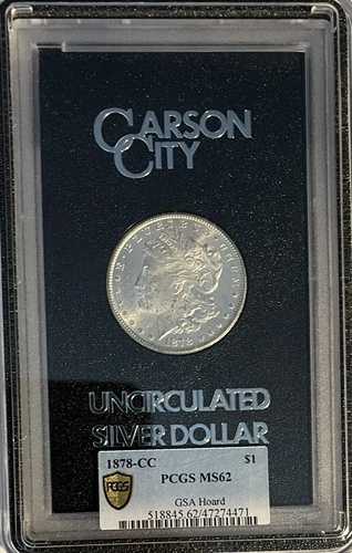 1878-CC GSA PCGS MS62 モルガン銀貨