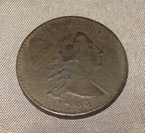 1794年 リバティキャップ ラージセント ANACS VF 20 細部腐食あり - 1984年3月14日