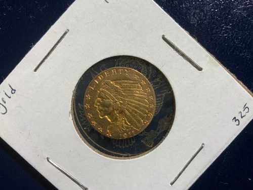 1911年 2.50ドル インディアンヘッドクォーターイーグル金貨。状態良好。希少コレクター向け