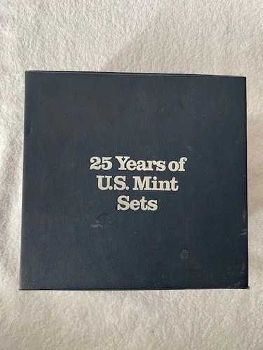 25年間の米国未流通コイン造幣局セット 1960 - 1985 米国造幣局セット コンプリート