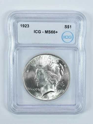 1923年 ピースシルバードル MS66+ ICG *5790 187,000円