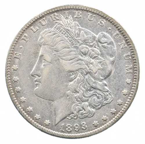 1893-O モルガン銀貨 *7577