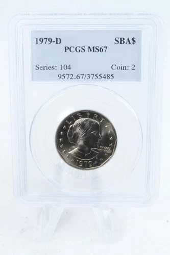 1979-D PCGS MS67 スーザン・B・アンソニー・ダラー ビジネスストライキ