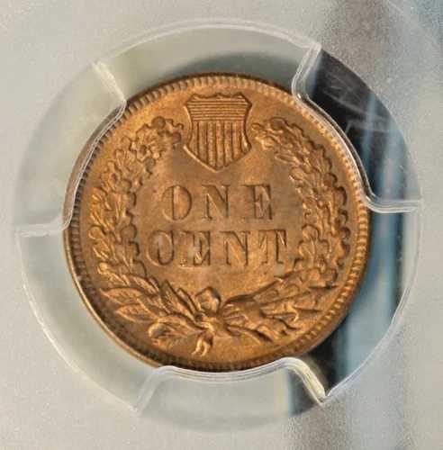 1896年インディアンセント PCGS MS63RB RPD S-1、FS-301