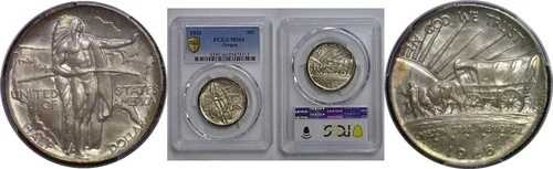 1926年 50セント オレゴン・トレイル記念ハーフドル PCGS MS-66|WORLD RESOURCE【QUEEN店】