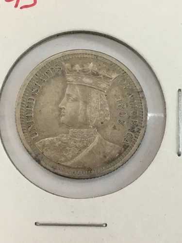 1893年イザベラ・シルバー記念クォーター|WORLD RESOURCE【QUEEN店】