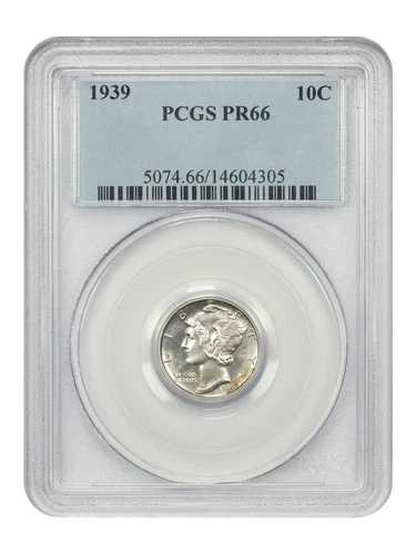 1939年 10C PCGS PR66