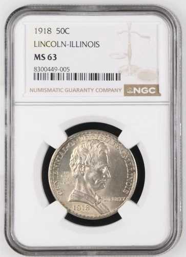 1918 クラシック記念 イリノイ 100 周年 NGC MS-63 リンカーン - イリノイ｜WORLD RESOURCE【QUEEN店】