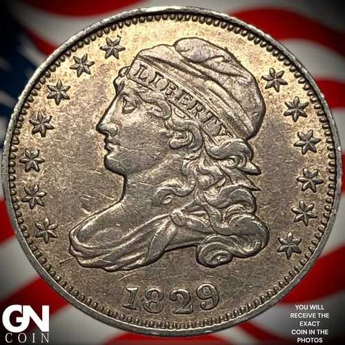 1829年製 キャップドバストダイム Y9686｜WORLD RESOURCE【QUEEN店】