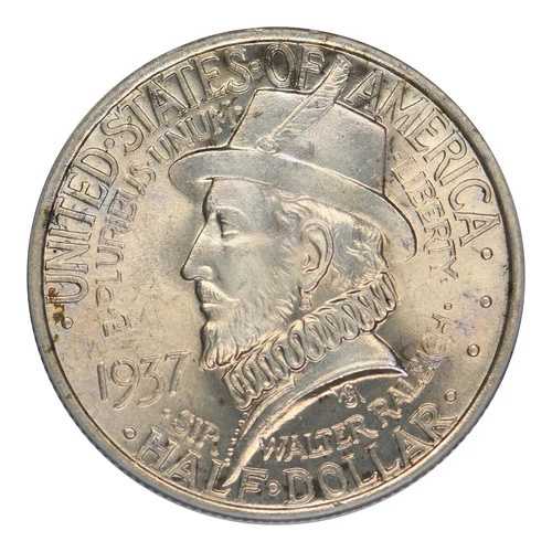 1937年ロアノーク記念銀貨ハーフドル CGS MS-66 CAC|WORLD RESOURCE【QUEEN店】