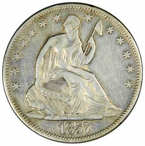 1857-O 座像ハーフドル硬貨 ～ ほぼ未流通 ～ 適正価格！INV#2｜WORLD RESOURCE【QUEEN店】