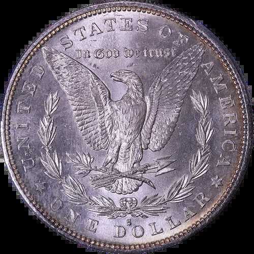 1882-S モルガン銀貨 PCGS MS66 素晴らしい外観 強い打痕|WORLD RESOURCE【QUEEN店】