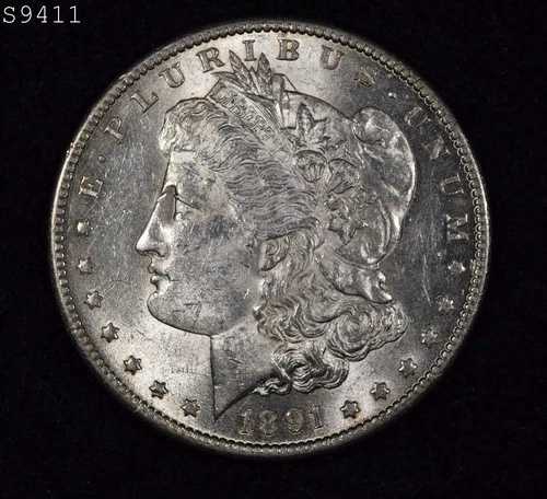 1891-S モルガン銀貨「CH BU」 *2点目以降送料無料*｜WORLD RESOURCE【QUEEN店】 90,145円
