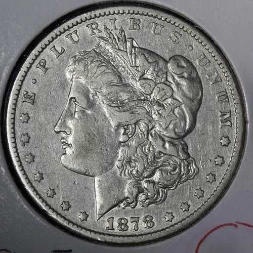 1878-CC モルガン銀貨 XF E376 STCLF｜WORLD RESOURCE【QUEEN店】