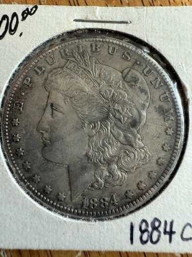 1884-CC 1ドルモルガン銀貨 - カーソンシティモルガン銀貨
