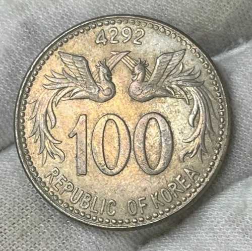 楽天市場】韓国紙幣 旧100ウォン 美品 外国 旧紙幣 旧札 アンティーク 