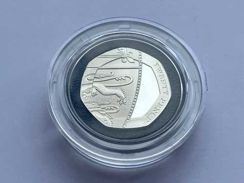 Simply-Coins~ 2021 シルバープルーフ 20ペンスコイン LTD ED 550