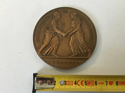 1954年英仏協商50周年記念メダル