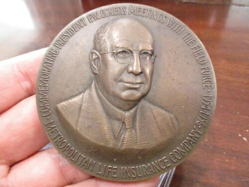 F.W.エッカー会長記念会議フィールドフォース1954-56メトロポリタン生命保険