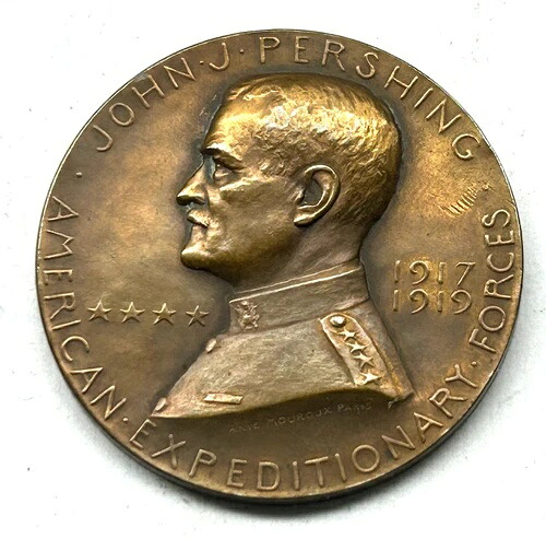 ジョン・J・パーシング アメリカ遠征軍 1917-1919 - ブロンズ勲章 フランス