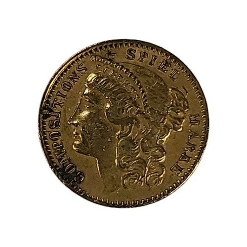 米国リバティ 1ドル カウンタートークン Spielmarke Lib 555 / Eagle 480 - Fauver Collection 44,330円