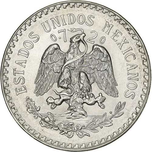 [#1120690] メキシコ、ペソ、1943年、メキシコシティ、シルバー、MS、KM:455 36,465円