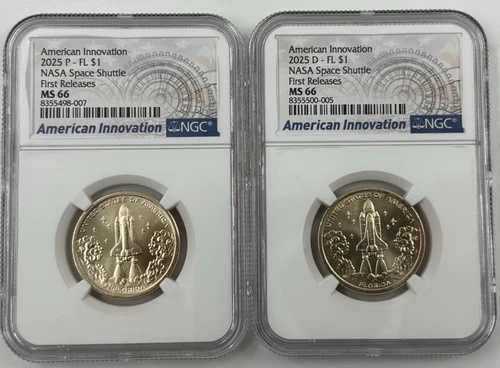 2025 P D フロリダ アメリカンイノベーション NASA スペース NGC MS66 ? 初リリース ?