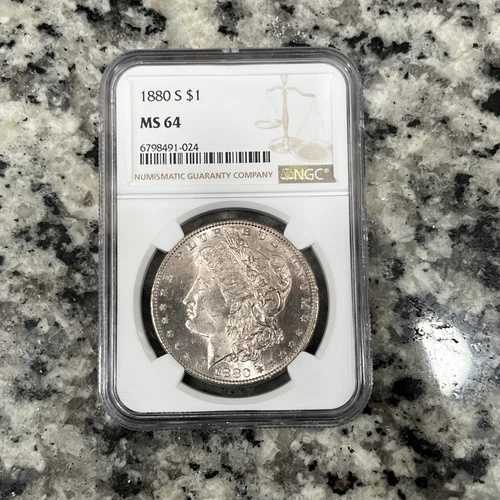 1880-S NGC MS 64 71,500円