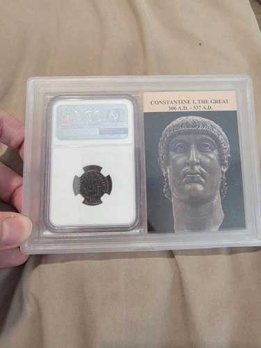 コンスタンティヌス 1 世ローマ硬貨 ? AD 307?337 ? NGC グレード XF ? BI 減額額 71,500円