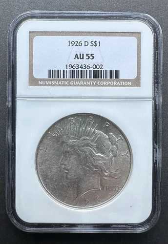 1926年 D ピースダラー NGC AU 55
