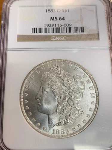 1883-O モルガン銀貨 NGCグレード MS64 SKU# 31367