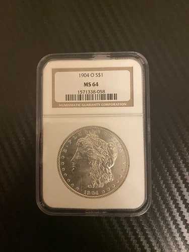 1904-O モルガン・ダラー - MS-64 NGC