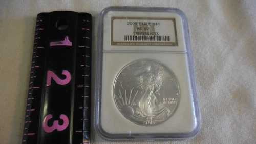 2003年アメリカンシルバーイーグル - NGC MS69
