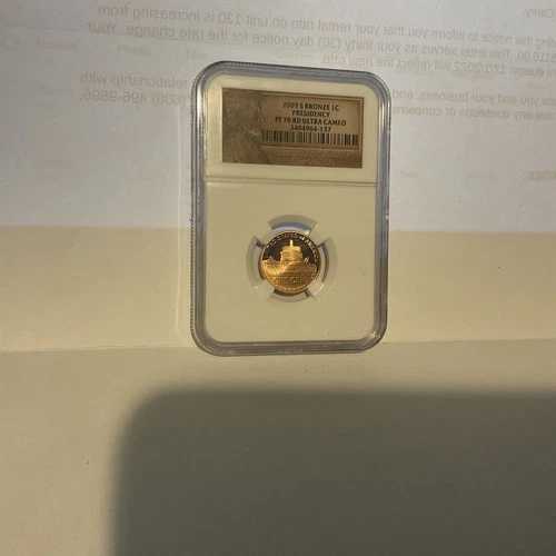 2009 S ブロンズ 1セント リンカーン大統領 セントペニー NGC PF70 RD ウルトラカメオ ポートレート 45,045円