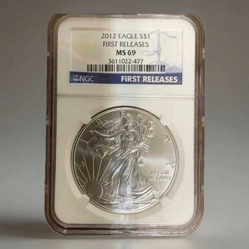 2012年アメリカンシルバーイーグル ? NGC MS69 ? 初リリース