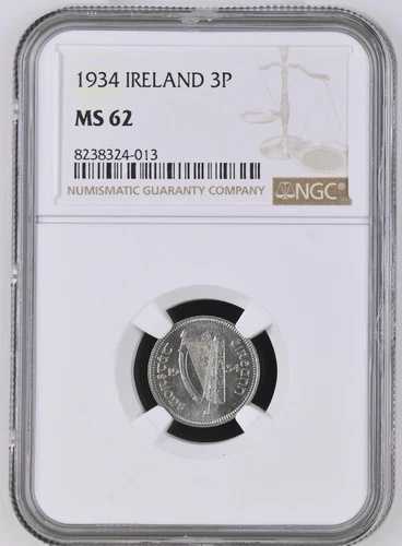 アイルランド 1934 | アイルランド 3ペンス | 3ペンス | ウサギ | KM.4 | MS 62