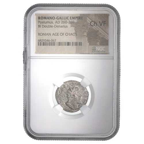 ポストムス・ローマAEブロンズコインNGC CH-VF（西暦260-269年）認定通貨｜WORLD RESOURCE【QUEEN店】